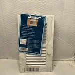 Accord White Aluminum Sidewall Ceiling Vent 2 Way #69438 8" X 4". Fixed Price $8.99.