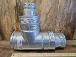 Amerivent 5ET-R Standard Tee 5" Type B Gas With Reducers. Fixed Price $48.00.