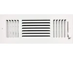 Hbw 3-WAY Steel Air Supply Register Outside Dimension 13.75" X 5.75". Fixed Price $14.95.