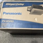 Panasonic Whisper Ceiling 190 Cfm Bathroom Exhaust Fan Model FV-20VQ3. Fixed Price $199.99.