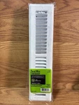 In. X 14 2-WAY Steel Floor Register White. Fixed Price $11.99.