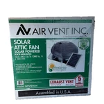 Solar Power Attic Roof Ventilator Fan 800 Cfm Air Inc #53510 NPSP8WW. Fixed Price $184.99.