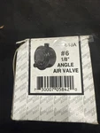 Angle Air Valve 618A Comfort Zone #6 1/8" New. Fixed Price $9.99.