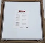 Elima-draft Air Deflect Solid Vent Cover 24X24 Matte White ELMDFTCOMSLD3471 G9E1. Fixed Price $69.99.
