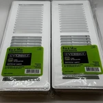 Everbilt X14 2-WAY High-quality Steel Floor Register White Set Of Smooth. Fixed Price $20.69.