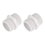 Uxcell Pipe Fitting, G1-1/4 Male Thread, Hex Nipple Tube Adaptor Connector Hose. Fixed Price $13.47.