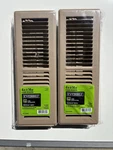 Everbilt In X 14 Brown Floor Register 2-WAY Air Grille (lot Of 2). Fixed Price $17.00.