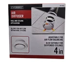 Everbilt DF4WHD 4IN Air Diffuser New. Fixed Price $19.99.