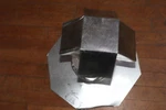 Total Adjustable Pitch Galvanized Roof JACK6GZ - Bent Edges. Fixed Price $29.65.