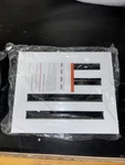 12X10 Modern Ac Vent Cover - Decorative White Air Standard Linear Slot Di. Fixed Price $75.00.