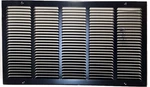 Hvac Premium 25X14 Flat Return Air Grille Black Sidewall Ceiling Vents Duct. Fixed Price $74.88.