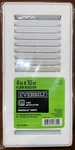 Everbilt Smoothglide Damper White Floor Air Vents 4IN X 10IN New Packaging. Fixed Price $8.99.