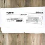 Turbro Register Booster Fan Model BS410 Grey Open Box ( Only). Fixed Price $15.00.
