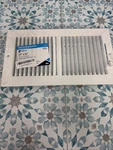 Ez-flo X Inch Air Vent Cover For Wall Ceiling, 61612 Ecs. Fixed Price $8.39.
