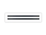 16X4 Modern Ac Vent Cover - Decorative White Air Standard Linear Slot Dif. Fixed Price $54.99.