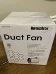 New Diversitech Duct Fan 625-AF6 Output 240 Cfm 120VAC / 60HZ. Fixed Price $25.00.