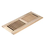 Homewell Hickory Wood Floor Register Drop Vent Cover Damper 4X12 Inch. Fixed Price $37.91.