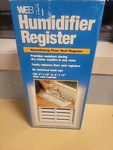 Web Humidifier Register Humidifiyng Floor Vent 4X10 4X12 New. Fixed Price $39.99.