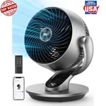 Smart Air Circulator Fan Remote Control 70FT Coverage 4-SPEED 5-MODE Timer New. Fixed Price $86.44.
