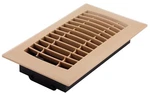 Accord Plastic Floor Register 4 X 8 Adjustable Dumper Louvered Design Taupe. Fixed Price $14.99.