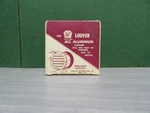 E8219 - Air Vent 2" Silver Aluminum Mini Louver Screen Brand New 12 Per Box. Fixed Price $21.25.