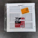 Everbilt 10 In. X 4-WAY Steel Wall/ceiling Register White. Fixed Price $19.00.