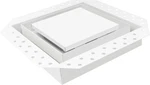 Fittes Flush Wall Vent Luxe , Minimalist Solid Steel Hvac Air 8"X8". Fixed Price $39.99.