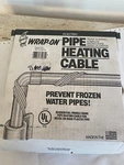 Wrap-on Pipe Heating Cable 60 Foot, 120 Volt, Watts 38 Degree Thermostat. Fixed Price $40.00.