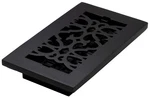 Decor Grates AC408-BLK Victorian Floor Register, X 8, Cast Iron Black. Fixed Price $58.49.