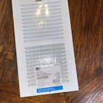 Reliabilt 12"X6 Sidewall Steel Register Damper Box White Ceiling New. Fixed Price $13.00.