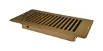 Us Hardware V-056IB Brown Rv Deluxe Floor Register 8 1-5/16 4 In.. Fixed Price $20.68.