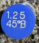 1.25-45B Solid Delavan Oil Burner Nozzle. Fixed Price $12.00.
