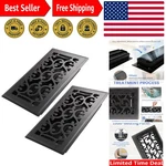 Heavy Duty 4X8 Floor Registers With Adjustable Airflow - Elegant Savannah Design. Fixed Price $51.29.
