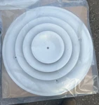12" Round Ceiling Diffuser Easy Air Flow - Hvac Vent Duct Cover White. Fixed Price $24.95.