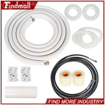 Findmall 1/4-3/8" Dia. Three Length Options For Mini Split Heat Pump Systems Kit. Fixed Price $55.77.
