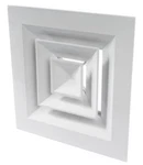 Repa Market 6 X (neck) Square Aluminum Ceiling Diffuser - Industrial 4 Way New. Fixed Price $35.00.