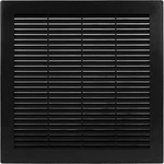 10" X Inch (opening Dimensions) Plastic Black Soffit Vent Cover - Flat Squar. Fixed Price $23.15.
