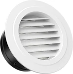 Hg Power 6 Round Air Vent, Abs Louver Grille Cover With Inch, White. Fixed Price $17.30.