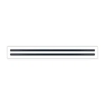 Buildmart - White Modern Ac Vent Cover Decorative Air 30X4,. Fixed Price $123.96.