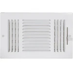 Ez-flo 10 X 6 Inch (duct Opening) Air Vent Cover For In., White. Fixed Price $14.39.
