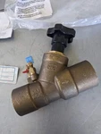 New Nibco 2 Inch S-1810-LF Balancing Valve Brass Lead Free W/ Solder Ends. Fixed Price $79.95.