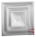 Drop Ceiling Hvac Supply Grille For T-bar Lay-in Coned 24" X. Fixed Price $173.06.