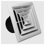 Airtec 81904 6"X6" Ceiling Diffuser 4-WAY Grille Mv Series Classic. Fixed Price $77.41.