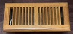 Hampton Bay Oak 4 In. X 10 2-WAY Wooden Floor Register Medium Finish. Fixed Price $25.00.