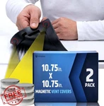 Hmmagnets 10.75" White Magnetic Vent Covers 2 Pack. Fixed Price $143.99.