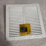 White Return Vent Filter Grille Sidewall/ceiling Steel Max Airflow 12. Fixed Price $25.49.