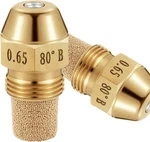 Brass Replacement Nozzle 0.65-80 For Solid Oil Burner, Degree, 2 Pcs. Fixed Price $25.48.