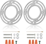 2 Pack Universal Fixture Mounting Bracket Heavy Duty 50 Lb Rated, 4 Inches Di.... Fixed Price $25.19.