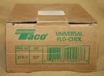 Taco 218-3 Universal Flo-chek Valve 3/4" Npt Flow Check Threaded New. Fixed Price $42.95.