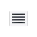 12X10 Modern Ac Vent Cover - Decorative White Air Standard Linear Slot.... Fixed Price $118.90.